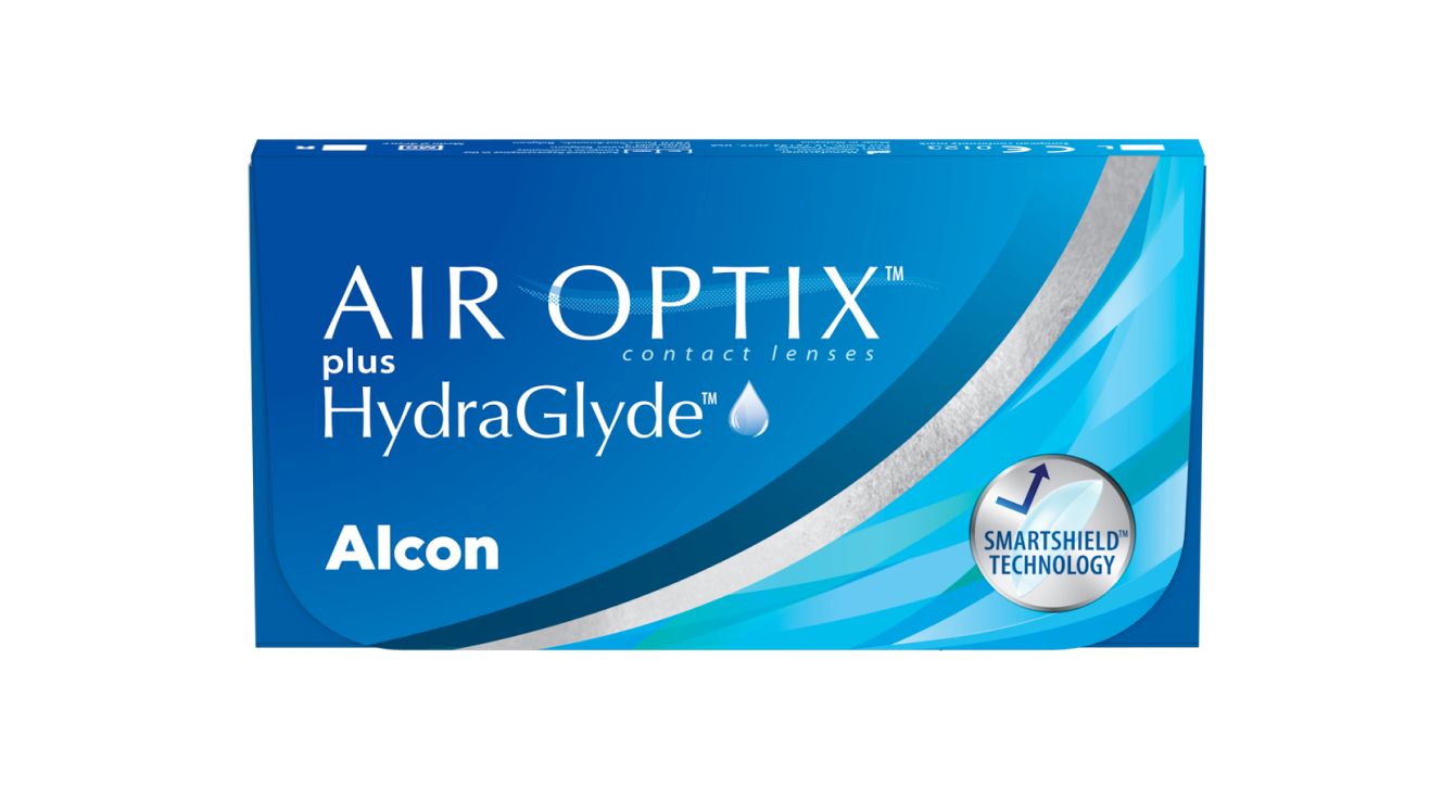 AIR OPTIX contact lens packaging
