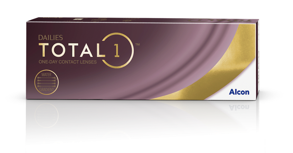 DAILIES contact lens packaging