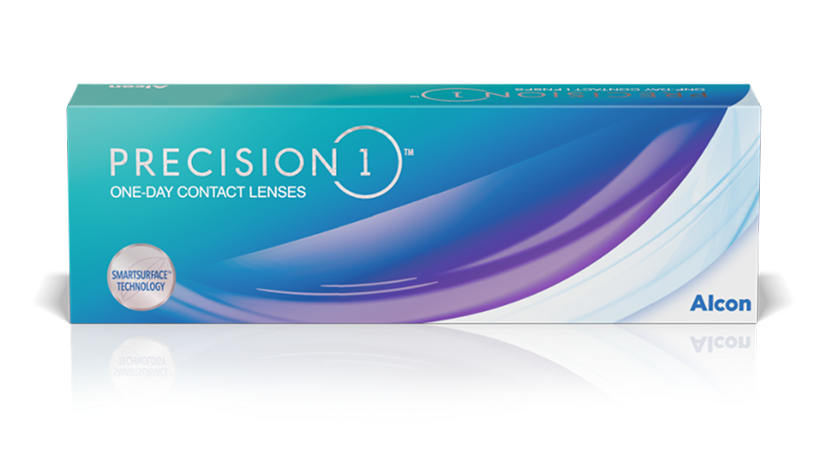 PRECISION1 contact lens packaging